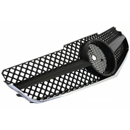 Front Grille suitable for MERCEDES Benz E-Class C207 W207 A207 (2009-2012) Coupe Cabrio SL-Look Black