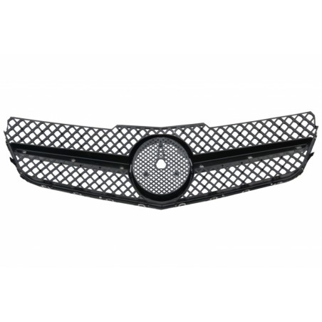 Front Grille suitable for MERCEDES Benz E-Class C207 W207 A207 (2009-2012) Coupe Cabrio SL-Look Black