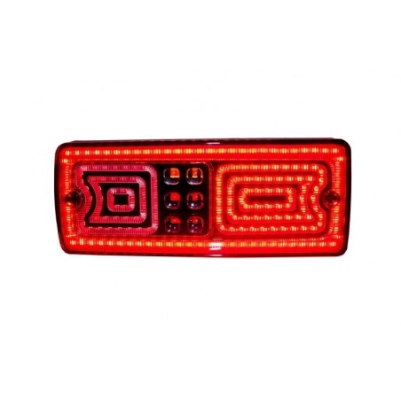 Led Taillights suitable for MERCEDES Benz G-class W463 (1989-2015) Red/Smoke