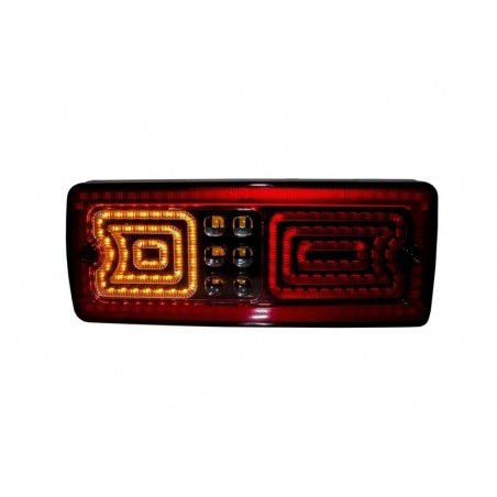 Led Taillights suitable for MERCEDES Benz G-class W463 (1989-2015) Red/Smoke