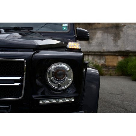 Turning Lights White Clear Lens LED suitable for MERCEDES Benz G-Class W463 (1989-2015)