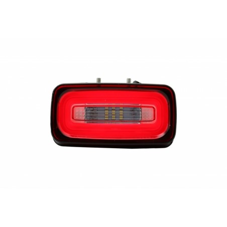 Led Rear Bumper Fog Lamp Light Bar suitable for MERCEDES Benz G-class W463 (1989-2015) Red Clear