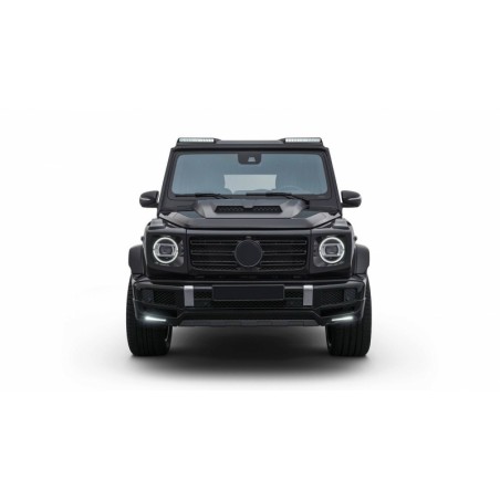 LED Front Roof Spoiler suitable for Mercedes W463 G-Class (1989-2017) Real Carbon B-Design