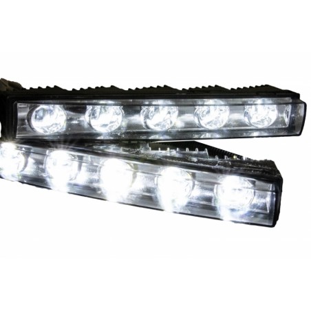 LED DRL Chrome Daytime Running Lights suitable for MERCEDES Benz G-Class W463 (1989-up) G65 A-Design Chrome