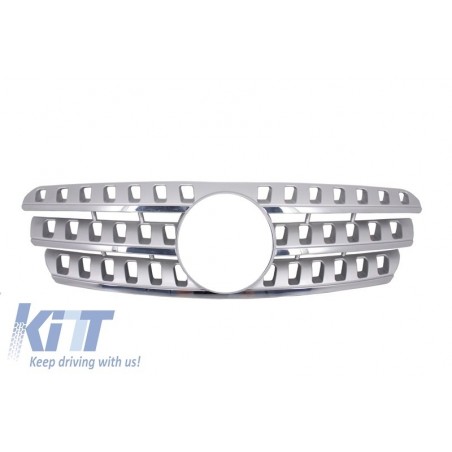 Front Grille suitable for MERCEDES Benz W163 ML (1997-2005) Silver Edition