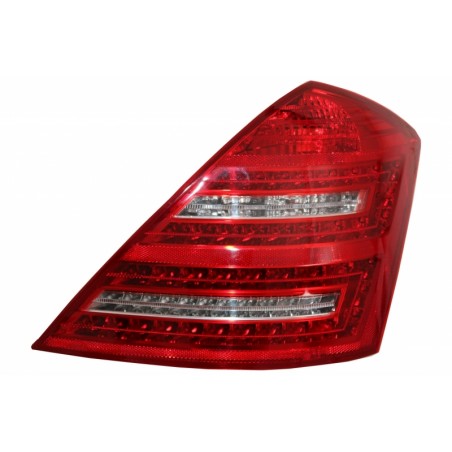 LED Taillights suitable for MERCEDES Benz S-Class W221 (2005-2009) Limousine Red Cristal Facelift Look