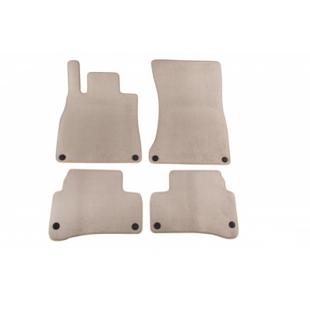 Floor mat Carpet beige suitable for MERCEDES S-Klasse (W222) 07/2013