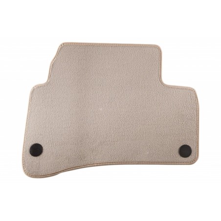 Floor mat Carpet beige suitable for MERCEDES S-Klasse (W222) 07/2013