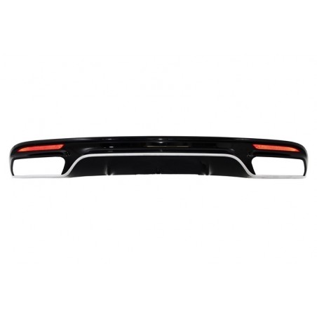 Rear Bumper Diffuser suitable for MERCEDES Benz C217 Coupe S-Class (2014-up) S63 Sport Design