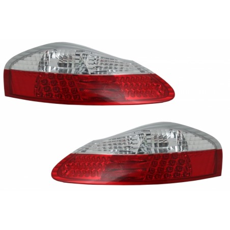 LED Taillights suitable for PORSCHE Boxster 986 (1996-2004) Red & Clear