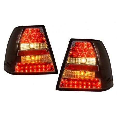 LED taillights suitable for VW Bora (1999-2005) Black