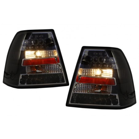 LED taillights suitable for VW Bora (1999-2005) Black