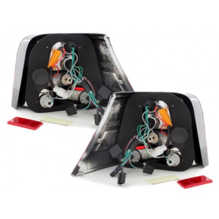 LED taillights suitable for VW Golf IV 97-04 _red/smokel_LED indicator