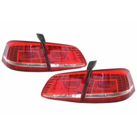 LED TailLights suitable for VW Passat 3C B7 Facelift Sedan (2010-2014) Red White