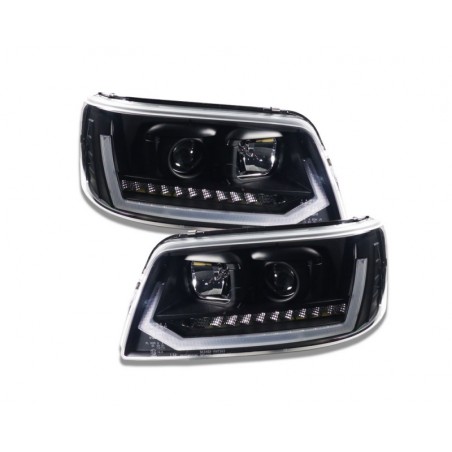 Phares VW T5 03-08 avec feux diurnes et clignotants dynamiques LED