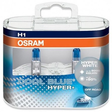 Lampe Halogène H1 Osram Cool Blue Hyper+ 5000K