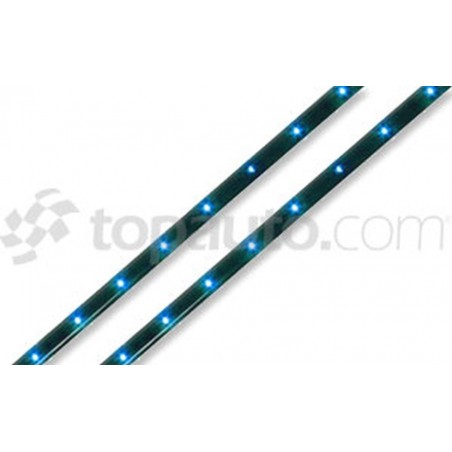 Bandes d'illumination LED  30 LED bleu (2 pc)