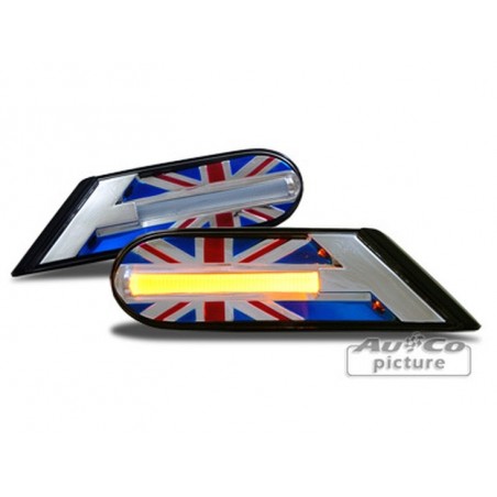 Clignotant de coté LED R56/R55/R57/R58/R59 Union Jack Design