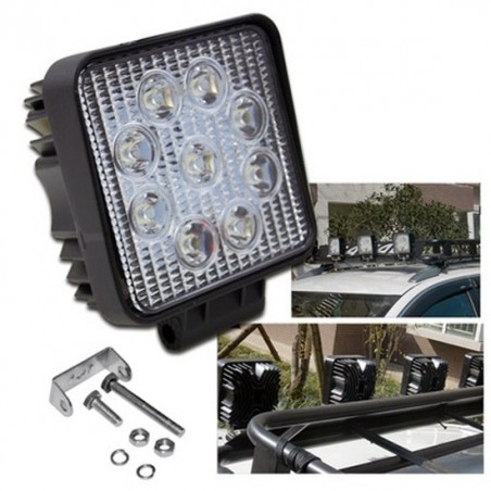 LED feu de travail offroad - 27W/6500K/Blanc