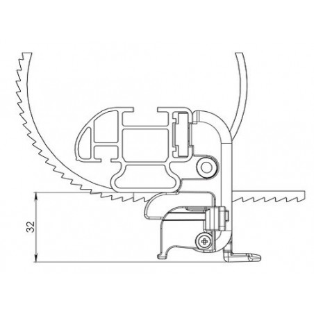 NORDRIVE KARGO / KARGO PLUS Ceinture de butée (paire)