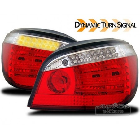 Feux arrière LED avec clignotant dynamique pour BMW E60 (2007-2010)