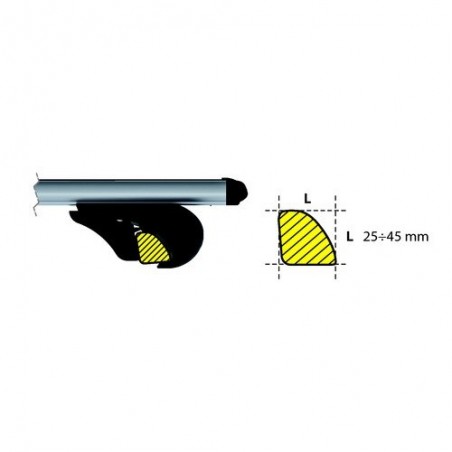 NORDRIVE EVOS ALUMIA Rail-Kit