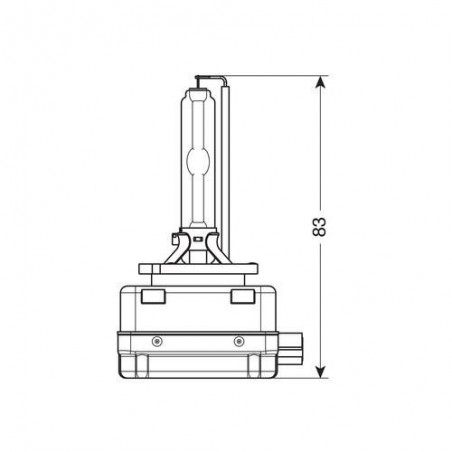 Lampe Xénon D1S / 4300 K (Kelvin)