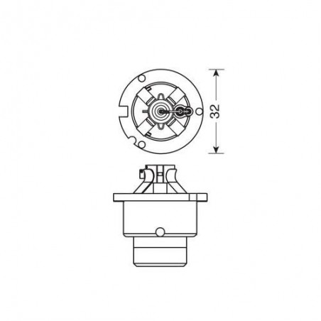 Lampe Xénon D2S / 4300 K (Kelvin)