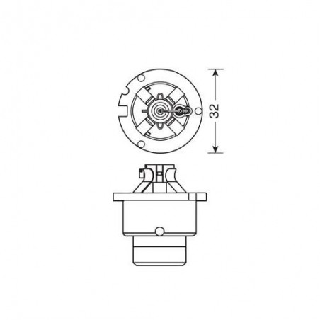 Lampe Xénon D2R / 4300 K (Kelvin)