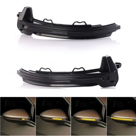 Clignotants rétroviseurs LED dynamique pour BMW SERIES 5 (F10)