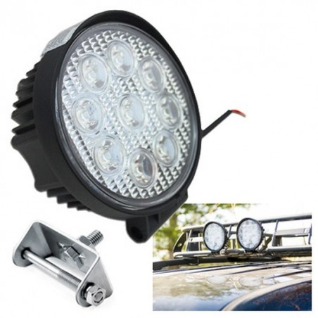 LED feu de travail offroad - 27W/6500K/Blanc