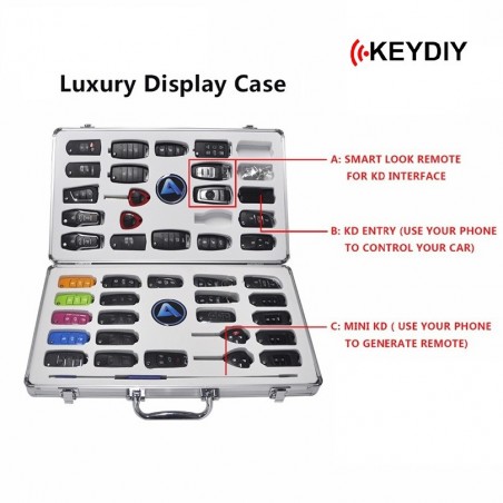 KEYDIY CAR REMOTE LUXURY DISPLAY