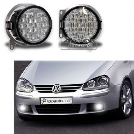 Kit Feux diurnes LED pour VW GOLF 5