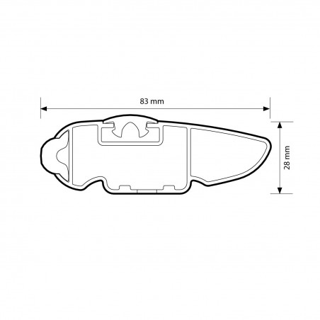 NORDRIVE EVOS SILENZIO - S (108 cm)