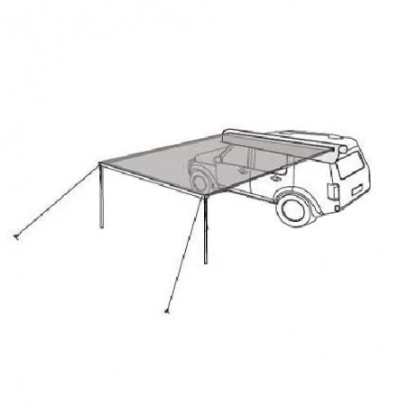 AUCOMOVE CAR SIDE TENT 200 cm x 200 cm x 200 cm