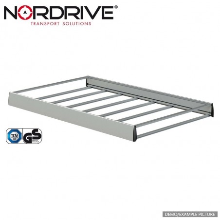 NORDRIVE KARGO RACK COMPACT Galerie de toit 120 cm x 115 cm x 12 cm