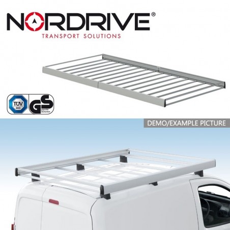 NORDRIVE KARGO RACK Galerie de toit (270x150x7) pour VW T5 TRANSPORTER / MULTIVAN