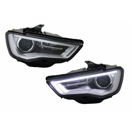 Phares Audi A3 8V a feux diurne bande led