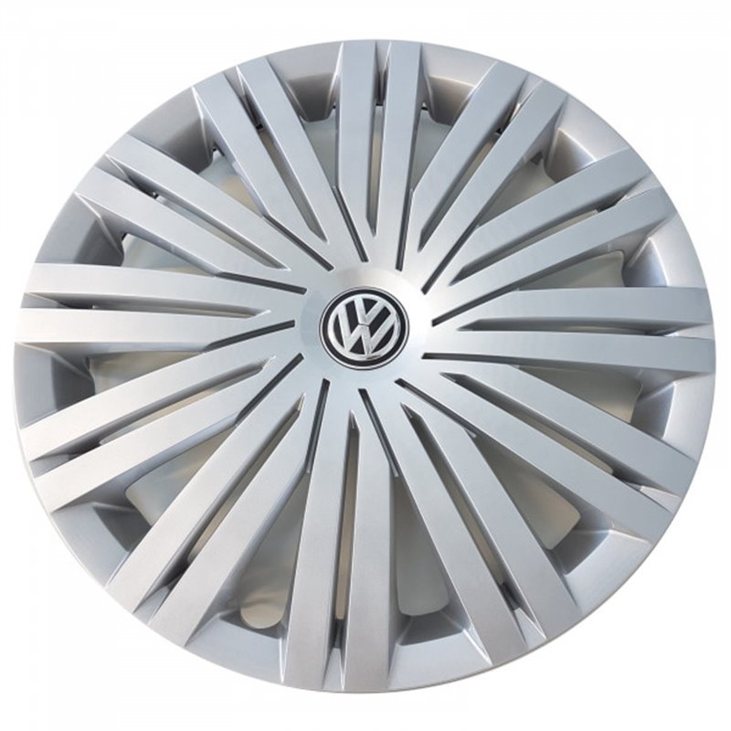Volkswagen - Enjoliveur, 17, argent brillant