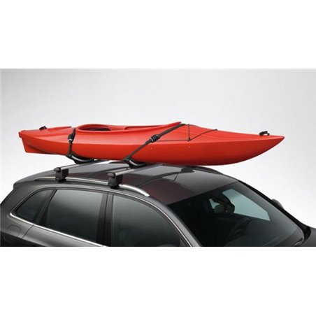 1 paire de barres de toit de kayak monté sur le support supérieur barre de  canoë ski surf support de fixation de véhicule
