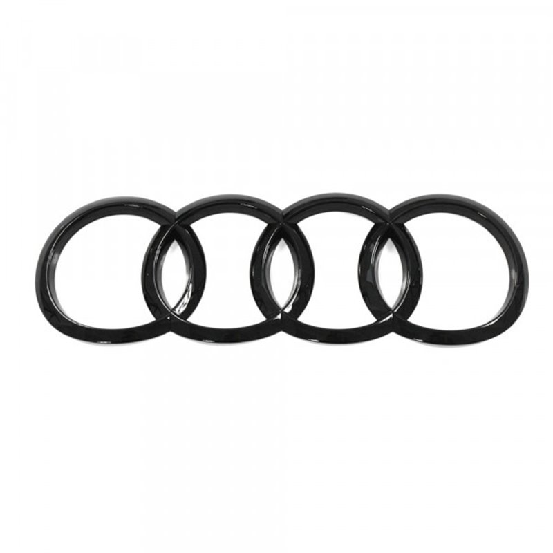 Emblème Black Edition Blackline Logo des anneaux de hayon de la sportback  Audi A5 (B9 F5)