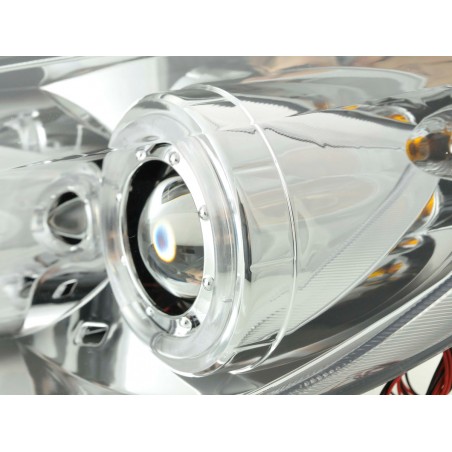 Phare design occasion Peugeot 307 01-06 chrome