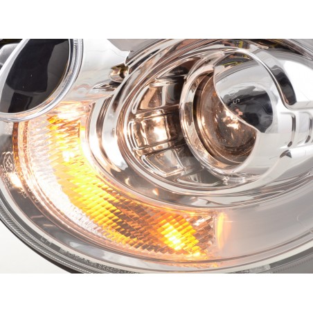 Phare Daylight LED DRL look Mini One / Cooper 06-10 chrome