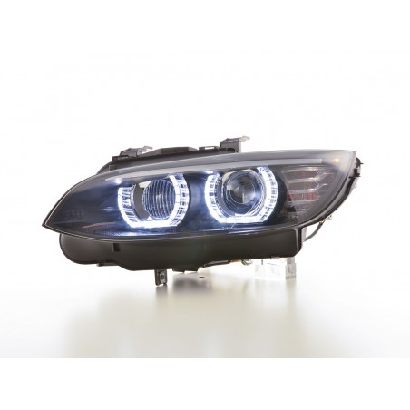 Phares Xenon Daylight LED feux de jour BMW Série 3 E92 / E93 06-10 noir