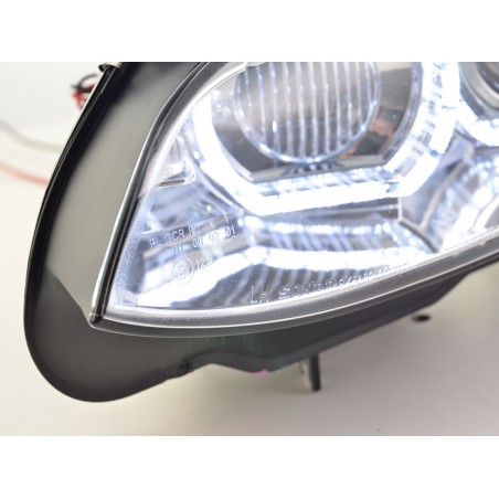 Phares Xenon Daylight LED feux de jour BMW Série 3 E92 / E93 06-10 chrome