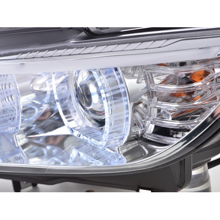 Phares Xenon Daylight LED feux de jour BMW Série 3 E92 / E93 06-10 chrome