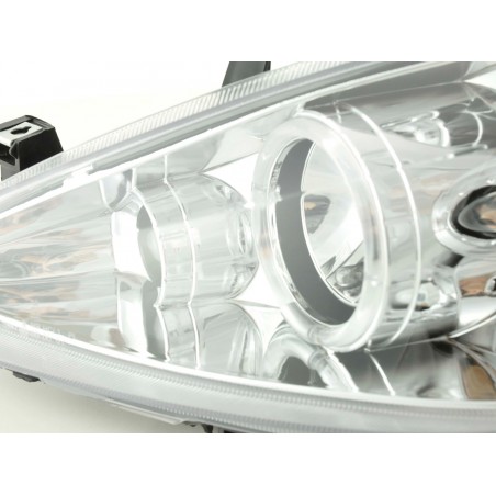 Phares occasion Peugeot 307 01-06 chrome