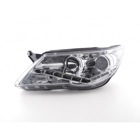 Phares occasion Daylight VW Tiguan 07-11 chrome