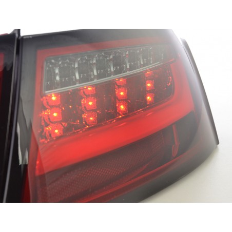 Feux arrière à LED Lightbar Audi A5 8T Coupe / Sportback 07-11 rouge / noir