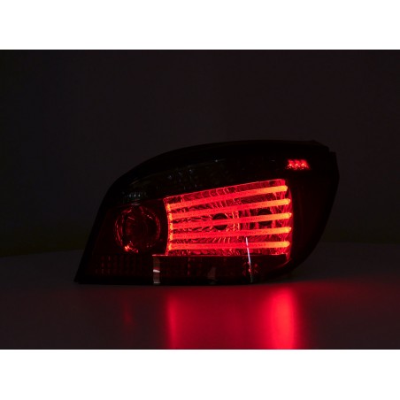 Feux arrière à LED set BMW Série 5 E60 berline 03-07 rouge / fumée